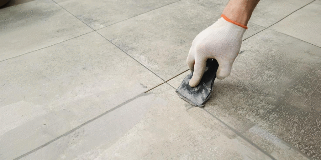 What is tile Grout